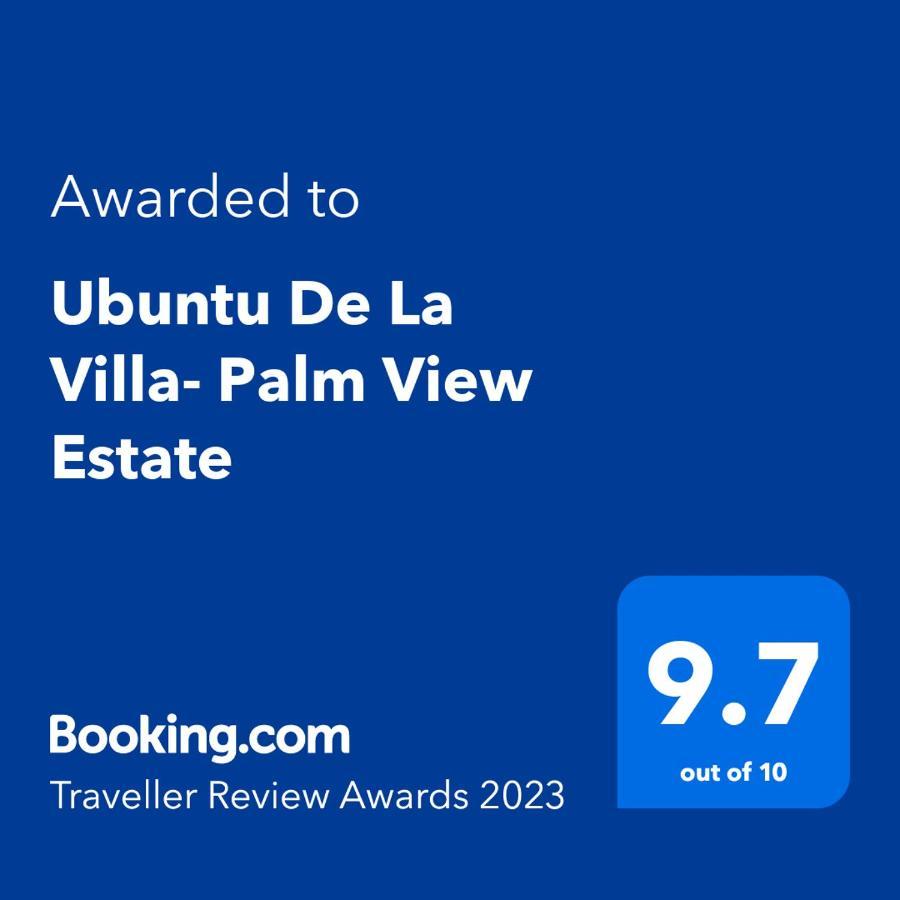 Ubuntu De La Villa- Palm View Estate Mammee Bay Exterior photo